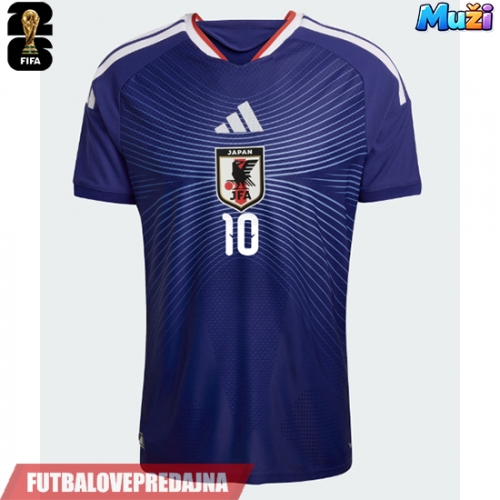 Lacne Muži Futbalové dres Japonsko Ritsu Doan #10 MS 2026 Krátky Rukáv - Domáci